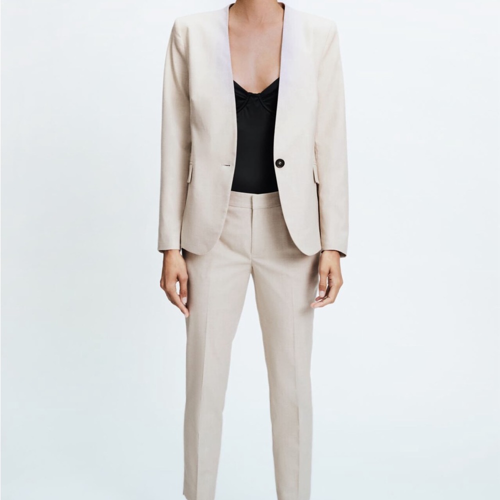 Women’s beige suit